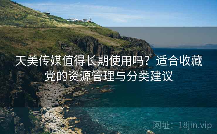 天美传媒值得长期使用吗？适合收藏党的资源管理与分类建议