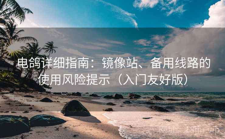电鸽详细指南:镜像站、备用线路的使用风险提示(入门友好版) 电鸽详细指南:镜像站、备用线路的使用风险提示(入门友好版)