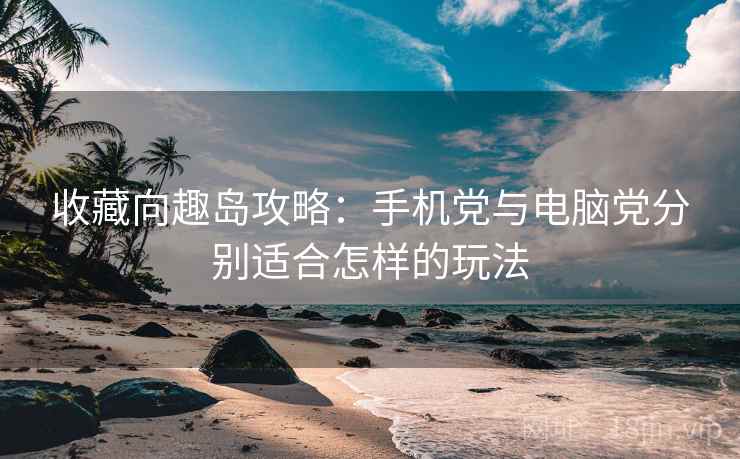 收藏向趣岛攻略：手机党与电脑党分别适合怎样的玩法